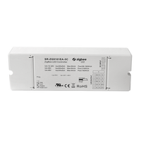 Controlador LED Zigbee de 5 Canales con Certificación UL CE RoHS para Tiras LED RGBW CCT y de un Solo Color