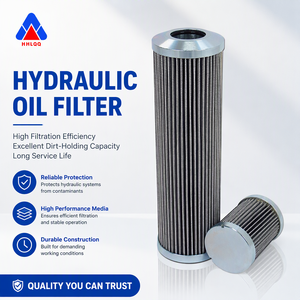 Filtre à huile plissé en fibre de verre Huahang <span class=keywords><strong>HP</strong></span> Série 050 – Remplace le filtre à huile hydraulique HP1502A003ASP01 HP0501A003ASP01 - Product Image 2