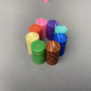 Exclusif Dragon Scale Design Anneau de virole coloré Virole de queue de billard 15x25mm pour carambole et billard - Product Image 2