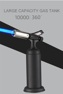 GF-9261 torcia a Gas per accendino butano da esterno antivento con fiamma blu per cucina barbecue - Product Image 5