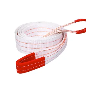 1ton 3 Ton 5Ton 10ton High Quality Lifting Slings Flat Polyester Webbing Sling Lashing Strap Lifting Belt