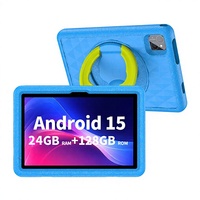 Tablette PC Android 15 P30H pour enfants, durable, HD, appareil intelligent d'apprentissage et de jeu avec Wi-Fi sans fil pour enfants