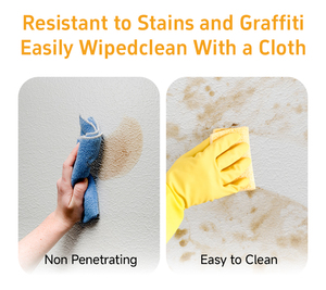 Nouvelle peinture artistique professionnelle effet coquille d'œuf pour salon et chambre, revêtement mural anti-moisissure <span class=keywords><strong>de</strong></span> qualité supérieure avec finition élégante - Product Image 4