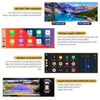 Zlh Android 13 pantalla táctil coche 8,8 "estéreo Carplay Auto para Audi A1 2013 2014 - 2018 Radio Video Audio navegación Gps