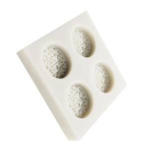 Homesun Square 4 Uds 3D árabe islámico reglas de enseñanza religiosa saludo bendición palabras frase forma DIY molde de silicona - Product Image 2