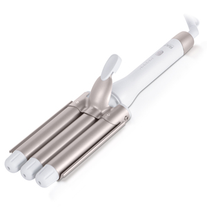 Rizador de Pelo Iónico RAF Anti-Quemaduras de Doble Barril para Ondas Profundas y Anchas con Calentamiento Rápido PTC, Bobinador de Pelo Automático - Product Image 1