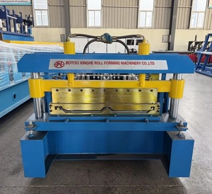 Chất lượng sản phẩm tốt tấm kim loại tấm Doanh Hidden cuộn tạo thành máy top-hidden mái cuộn tạo thành máy - Product Image 2