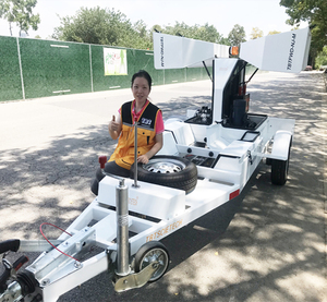 Máy Đo Độ Lệch Trọng Lượng Rơi FWD 150KN 250KN Độ Chính Xác Kiểm Tra Đáng Tin Cậy Tự Động Độ Chính Xác Kiểm Tra Tốt - Product Image 2