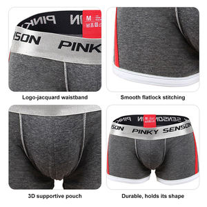 फैक्टरी थोक पुरुष मुक्केबाज ने पुरुष मुक्केबाज के लिए आंतरिक कपड़े के बॉक्सर को नीचे उतार दिया - Product Image 3