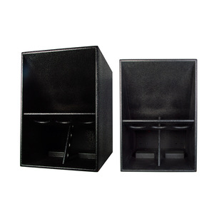 Haut-parleur subwoofer 21 pouces 1800W, enceinte colonne rectangulaire en contreplaqué de bouleau pour salles de conférence et lieux multifonctionnels - Product Image 1