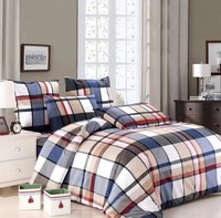 Ensemble de draps plats en microfibre Queen avec un design élégant, ventes chaudes, garnissage en soie