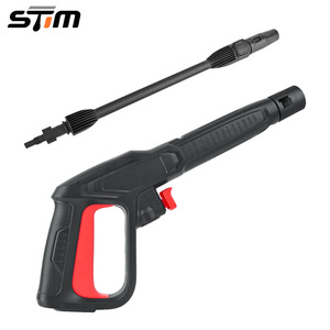 Stim High Pressure Washer Gun Handle With Adjustable Nozzle For Car Cleaning 150bar 2250psi Plastic Light Duty - Product Image 1
