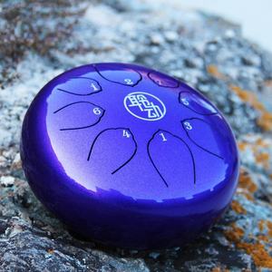 Tambour en acier de qualité supérieure de six pouces à huit tons, instrument de percussion pour la méditation et la musicothérapie - Product Image 2