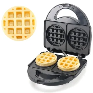 Pembuat Mangkuk Wafel Bola Elektrik dengan Mesin Kerucut Wafel Mangkuk Tunggal atau 4 Mini untuk Hewan Ikan Pilihan - Product Image 3