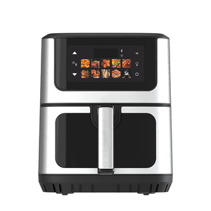 Nouvelle friteuse à air numérique rapide sans huile 5L 6L 7L 8L 12L en acier inoxydable, friteuse à air intelligente - Product Image 1