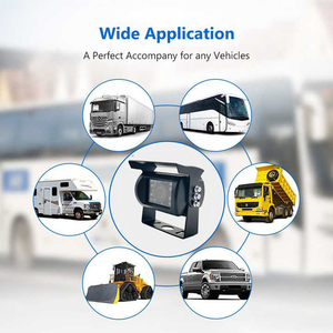 Nhà máy cung cấp OEM ODM 1080P IPC mạng HD ghi âm giám sát xe buýt xe tải an ninh kim loại bên phía sau xem máy ảnh - Product Image 6