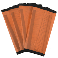 Ensemble de 2 bottes anti-mouches pour chevaux bottes équestres respirantes en plastique PVC protège-jambes pour chevaux