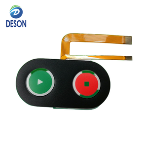 Deson FPC Bảng điều khiển màng mạch kép chuyển mạch đa chức năng nút lụa màn hình 100pcs không thấm nước thân thiện với môi dính - Product Image 2