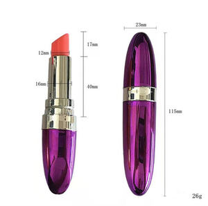 Vibratore a Forma di Rossetto Classico Mini, Impermeabile, Discreto e Silenzioso, Giocattolo Sessuale per Donne - Product Image 4