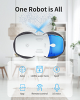Nouveau robot de nettoyage de fenêtres intelligent automatique T10 Pro, moteur électrique sans balais, pour une utilisation à la maison et en extérieur, contrôlé par application