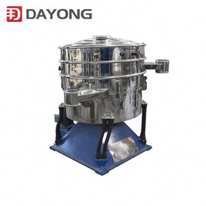 Machine de tamisage de gobelet de poudre à base de plantes de grande capacité avec moteur de vibration horizontale traitement des aliments à faible bruit - Product Image 3