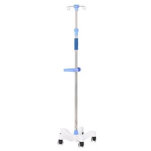 Soporte de suelo para viajes de enfermería de acero inoxidable, al por mayor y personalizado, con ruedas, extensible y ajustable, ideal para uso doméstico. - Product Image 2