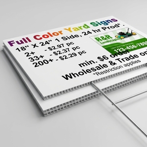 Insegne da Giardino Personalizzate in <span class=keywords><strong>Plastica</strong></span> Ondulata per Esterni, Resistenti ai Raggi UV, in PP, per Campagne Politiche, Cartelli da Giardino in Cartone Ondulato a H - Product Image 5