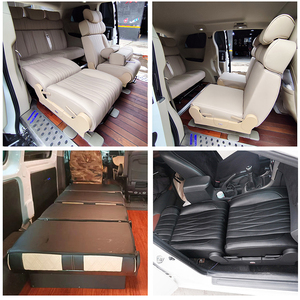 Siège-lit en <span class=keywords><strong>cuir</strong></span> réglable pour conversion de Sprinter MPV en camping-car, 2 places, camping-car - Product Image 6