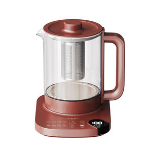 Hervidor de té inalámbrico eléctrico de vidrio de fábrica Calentador de agua hirviendo automático portátil con control de temperatura para el hogar Cocina CB - Product Image 3