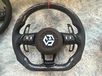 Volant en fibre de carbone léger et confortable pour Volkswagen Golf GTI MK6 MK7 MK8, Jetta VA3 VS5 GLI MK5 MK6 MK7
