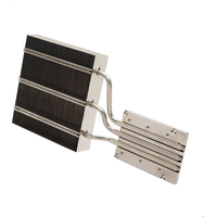 Module thermique à ailettes de tube soudé CNC, dissipateur de chaleur pour serveur, refroidisseur de CPU à haute efficacité personnalisé pour PC industriel OEM ODM
