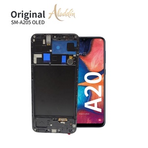 ชิ้นส่วนประกอบหน้าจอโทรศัพท์โอแอลของแท้สำหรับ A20/A205พร้อมการรับประกัน1ปีและแพ็คบริการ - Product Image 2