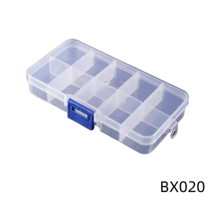 Boîte à leurres de pêche étanche en plastique à 10 compartiments amovibles pour outils de pêche - Product Image 2