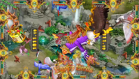 QIQU Jeu d'arcade de pêche populaire Happy Birds Fish Hunter avec carte mère à difficulté réglable et boîtier décodeur