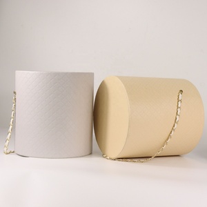 Tùy Chỉnh Xử Lý Ôm Xô Hộp Hoa Lưu Niệm Hộp Quà Tặng Bảo Quản Rose Bouquet Trường Hợp Khô Da Vòng Hoa Hộp Quà Tặng - Product Image 3