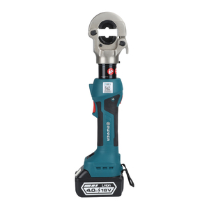 SL-300 Battery-Powered Hydraulic Crimping <b>Tool</b> - Straight Handle Cable Crimper SL-300 Battery Powered Cable Crimping To - Product Image 1