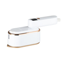 Défroisseur Vapeur Portable Transfrontalier 1200W, Réservoir d'Eau 150mL, Affichage Numérique Trois Vitesses, Repassage Domestique Pliable