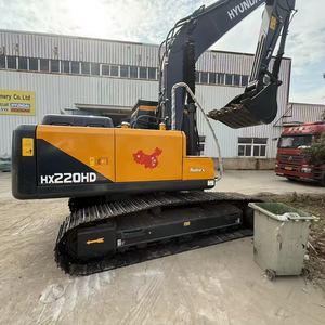 Excavadora de cadenas Hyundai HX220HD de alta calidad, usada, modelo 2020, cucharón de 1.05m, componentes principales de motor/cojinete de origen japonés - Product Image 1