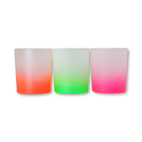 Bocaux à bougies OEM, impression sérigraphique personnalisée, bocaux en verre transparent pour la fabrication de bougies