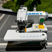Machine à coudre industrielle de bureau JUKKY 500 à point invisible, portable, en métal, de qualité professionnelle, pour tailleur, vente chaude