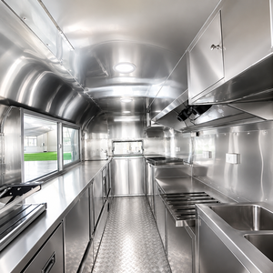 Nuevo Remolque de Comida Móvil, Camión de Comida para Hot Dogs, Pizza, Café, Helados, con Cocina Completa, <span class=keywords><strong>Camper</strong></span> Van, Restaurante Móvil - Product Image 6