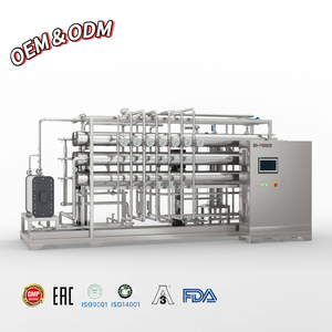 Prix usine système de traitement de l'eau purifiée boucle osmose inverse équipement de production d'eau PLC pompe moteur roulement du moteur - Product Image 1