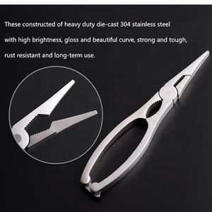 Nan Yuan Factory SC001 Cuisine Manger <span class=keywords><strong>Crabe</strong></span> Clip Outils 304 Acier Homard Sea Food Claw Cracker - Product Image 5