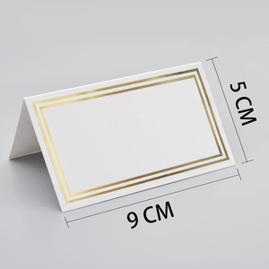 Tarjetas de Lugar para Bodas, Fiestas, Mesa, Mensaje, Tarjeta de Felicitación, Suministros para Eventos, Tarjeta de Asiento - Product Image 3