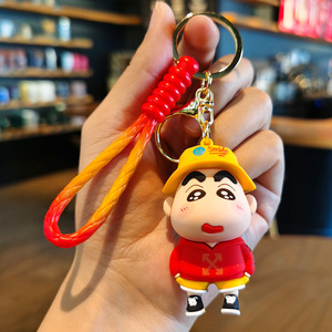 Oferta Especial: Llavero de Anime de Gel de Silicona con Diseño de Crayon Shin-chan, Colgante de Muñeco, Regalos Empresariales, Colgante para Bolso - Product Image 3