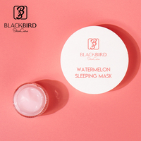 Masque de nuit hydratant en gel pour le visage, marque privée OEM/ODM, masque de nuit nourrissant