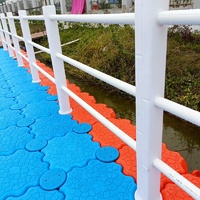 Blocs de quai cubes flottants anti-âge Jetski ponton en plastique hdpe