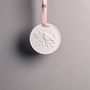 OEM disesuaikan ramah lingkungan padat gantung lemari pakaian mobil penyegar udara keramik batu aromaterapi Diffuser minyak esensial rumah - Product Image 3