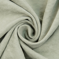 51 couleurs en stock, vente chaude, velours givré d'automne, tissu imitation acétate cupro, 85% polyester 15% nylon, robe pour femme
