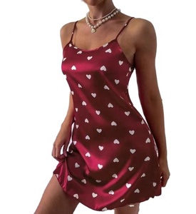 Camicie da Notte Stampate alla Moda 2026 per Donne, Abbigliamento da Camera <span class=keywords><strong>Sexy</strong></span> per Spose e Donne Mature - Product Image 3